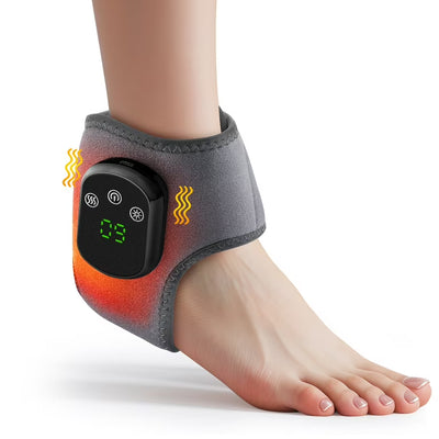 Portable Foot and Ankle Massager with Heat Kneading Vibration